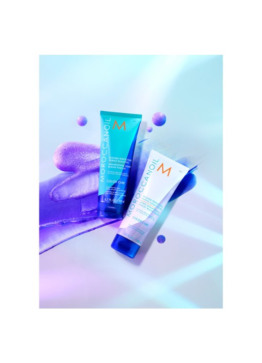 Moroccanoil Blonde Perfecting Purple Conditioner - detail 3 undefined