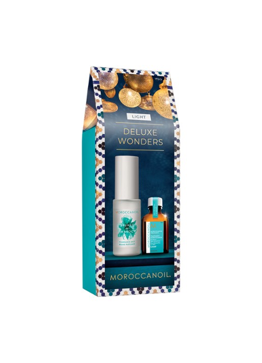 Moroccanoil Deluxe Wonders Stocking Stuffer Gift Set 2023 Light - Limited Edition verzorgingsset - voorkant undefined