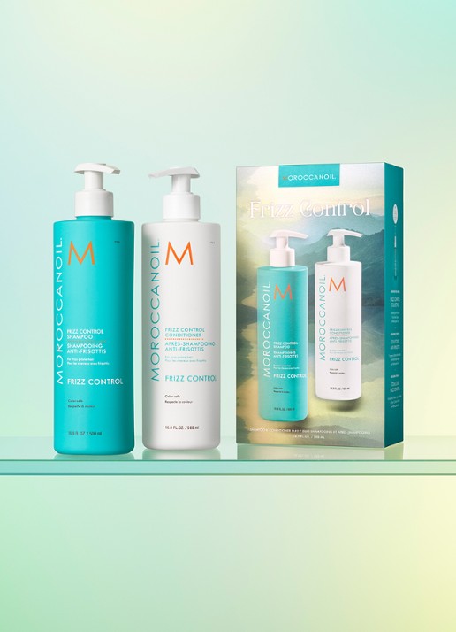 Moroccanoil Frizz Control Shampoo + Conditioner duo - haarverzorgingsset - voorkant 7 undefined