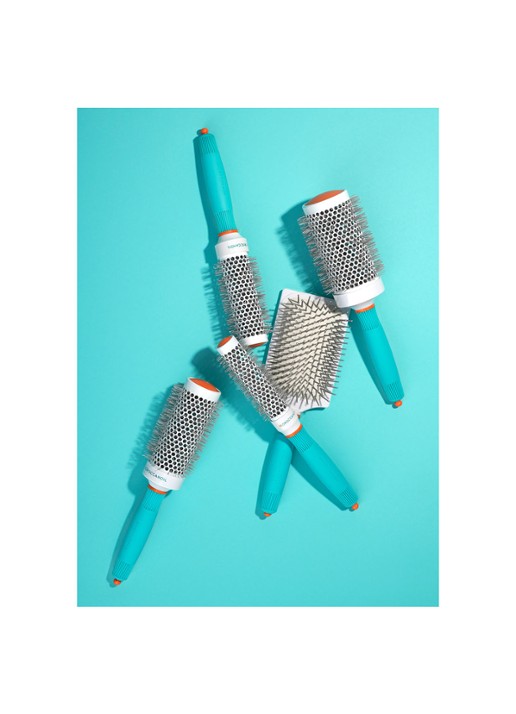 Moroccanoil Ionic + Ceramic Thermal Round Brush D45 45 mm - keramische föhnborstel - detail 3 wit
