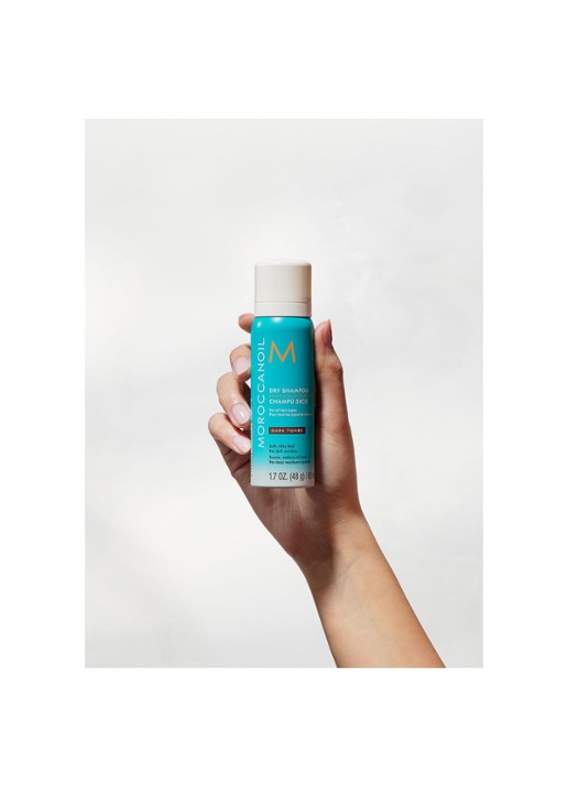 Moroccanoil Mini Dry Shampoo Dark Tones - travel size droogshampoo - detail 2 undefined
