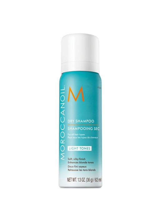 Moroccanoil Mini Dry Shampoo Light Tones - travel size droogshampoo - voorkant 8 undefined