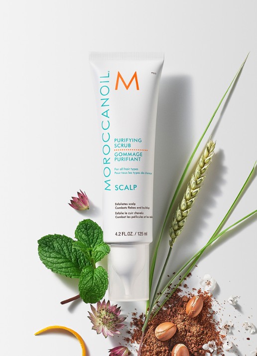 Moroccanoil Purifying Scrub - hoofdhuid scrub - detail 3 undefined