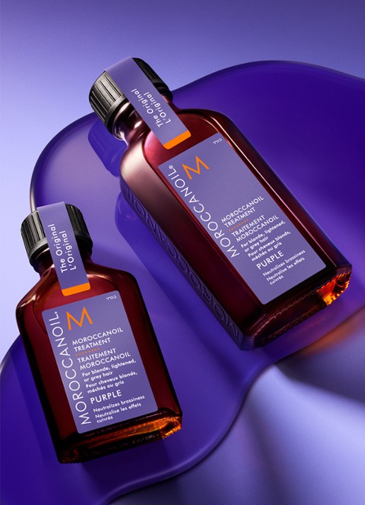 Moroccanoil Treatment Purple - haarolie - voorkant 3 undefined