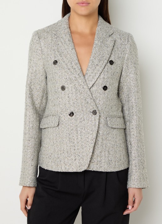 Mos Mosh Belize blazer met klepzakken