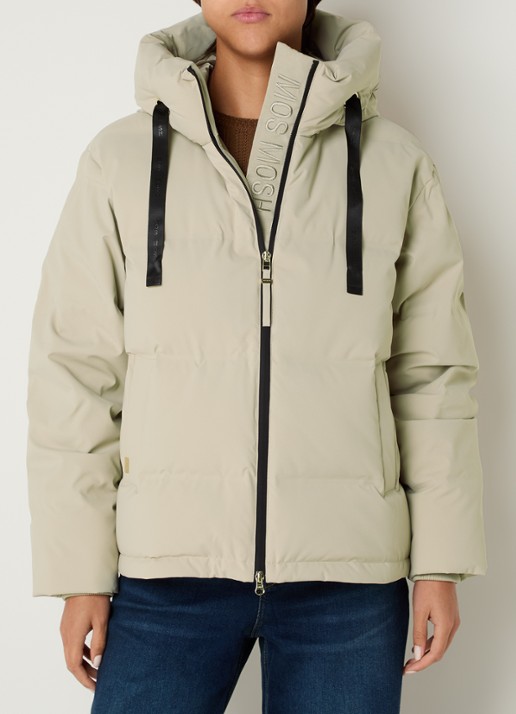 Mos Mosh Jilly puffer jack met donsvulling en steekzakken