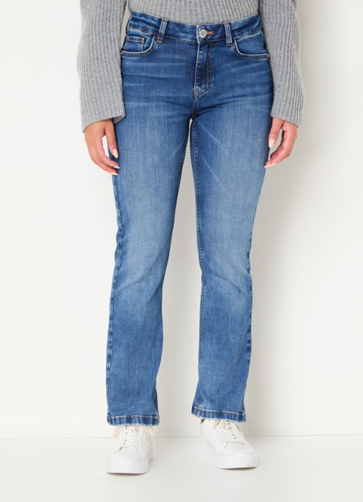 Mos Mosh MMAshley Imera high waist slim fit jeans met steekzakken