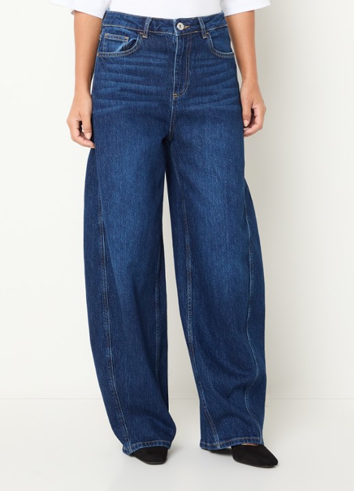 Mos Mosh MMCindy Draciel high waist balloon fit jeans met steekzakken