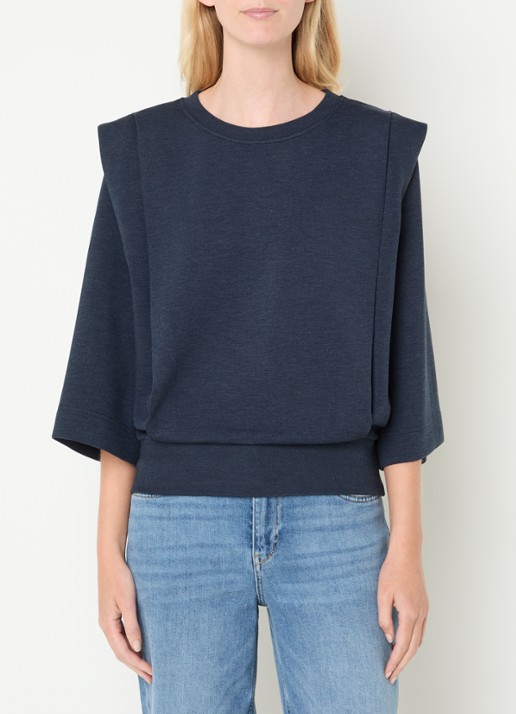 Mos Mosh MMMae sweater met ronde hals
