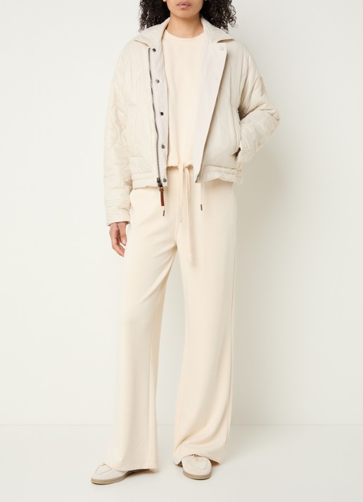 Moscow Hameli reversible gewatteerd jack - voorkant 4 beige