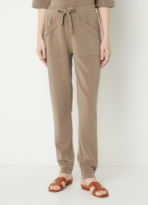 Moscow Jukin tapered fit pantalon met steekzakken