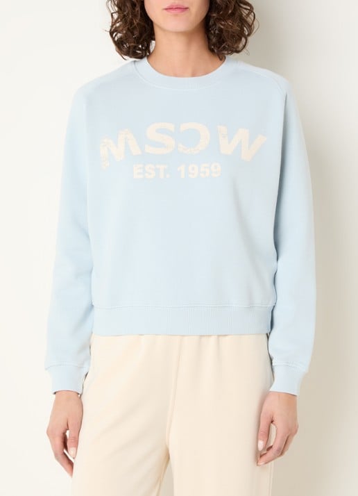 Moscow Pepper sweater met logoprint