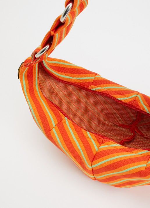 MOSJ Atelier Cosmo crossbodytas met verstelbare schouderriem - detail 2 orange