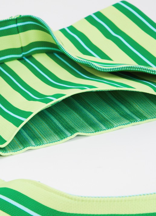 MOSJ Atelier Gini crossbodytas met uitneembaar etui - detail 2 groen