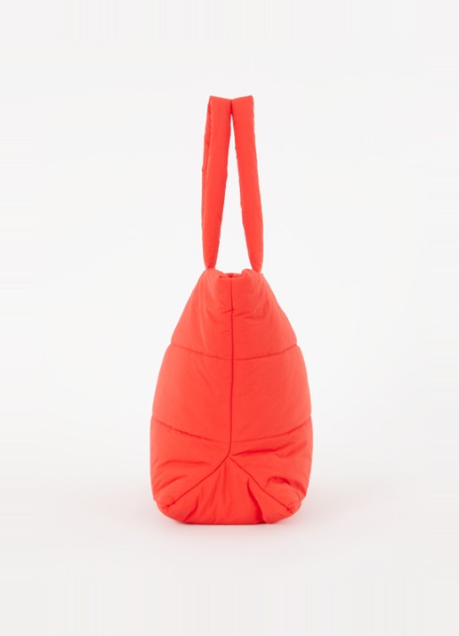 MSCH Copenhagen Gewatteerde shopper met logo - detail 4 rood