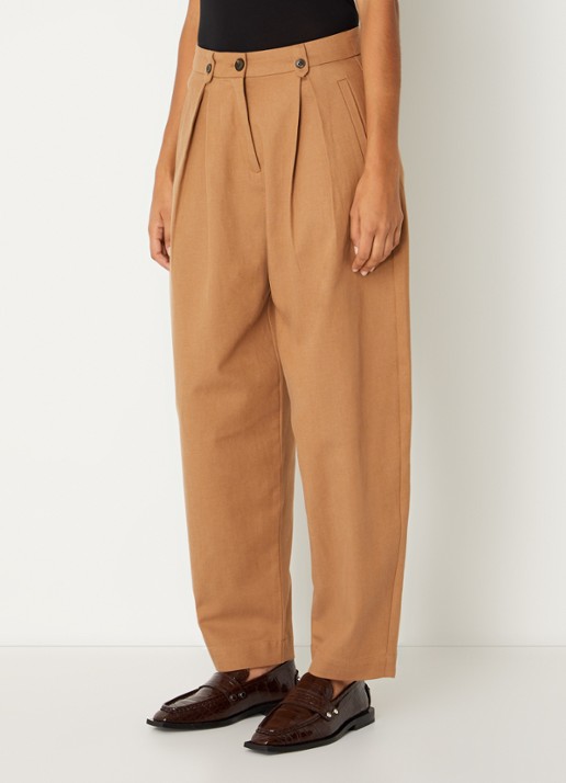 MSCH Copenhagen MMGweneth high waist tapered fit broek