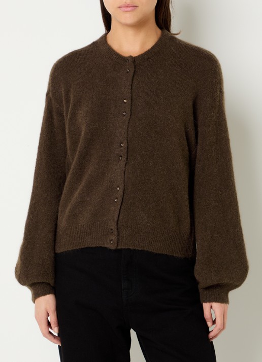 MSCH Copenhagen MSCHBondie fijngebreid vest in alpaca wolblend