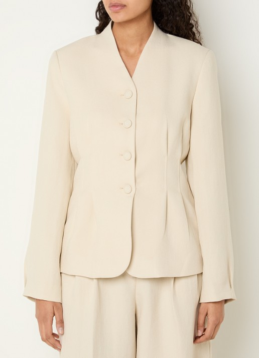 MSCH Copenhagen MSCHEsteriane blazer met plooidetail