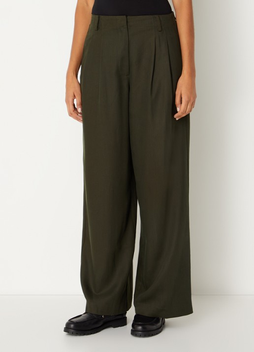 MSCH Copenhagen Mschesterika high waist wide fit pantalon