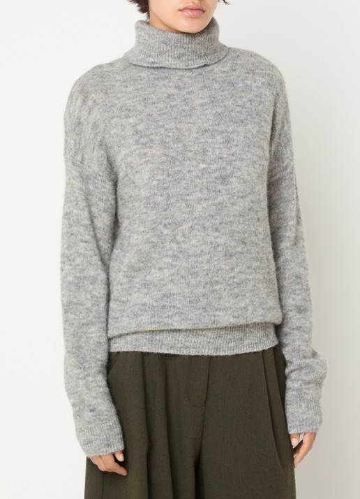 MSCH Copenhagen MSCHFestina fijngebreide trui in alpaca wolblend met col