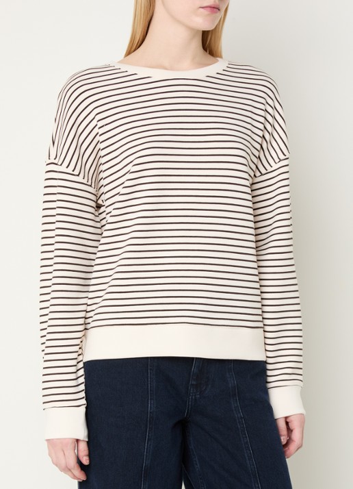 MSCH Copenhagen MSCHHima sweater met streepprint