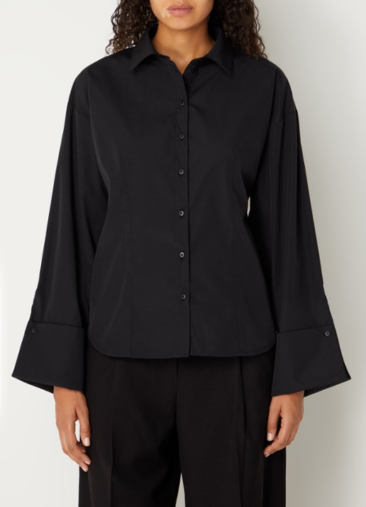 MSCH Copenhagen Mschnatalia blouse met knoopdetail