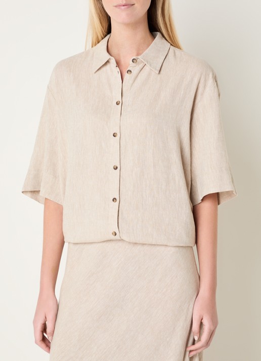 MSCH Copenhagen MSCHViana blouse van linnen