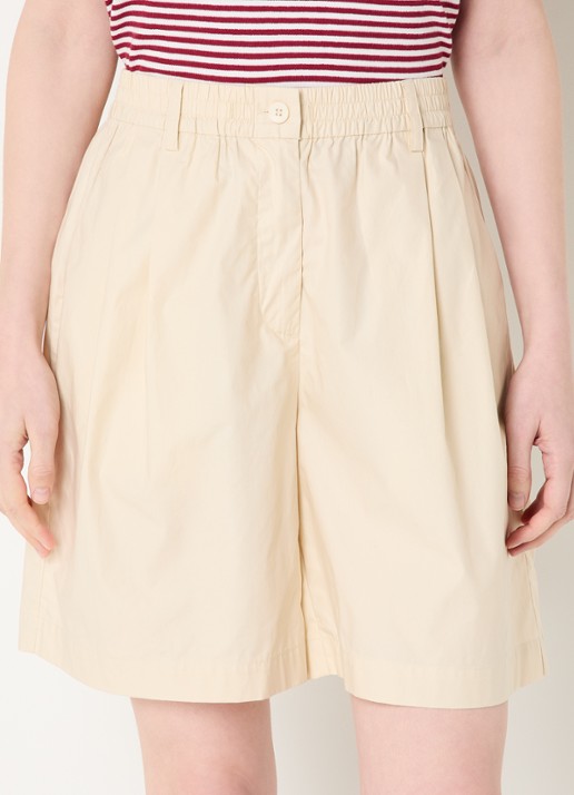 MSCH Copenhagen MSCHWiliane high waist straight fit korte broek
