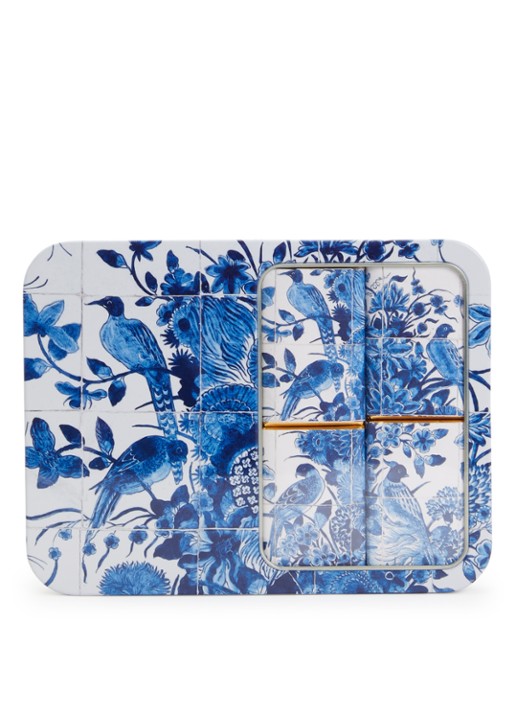 MTDay Delfts Blauw melkchocolade napolitains in blik 68 gram