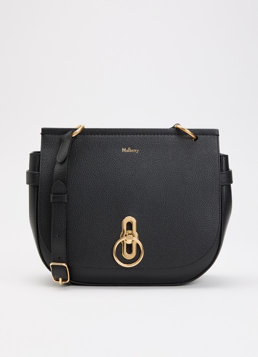 Mulberry Amberley crossbodytas van leer - voorkant 6 zwart