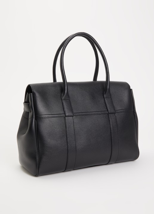 Mulberry Bayswater handtas van leer - achterkant zwart