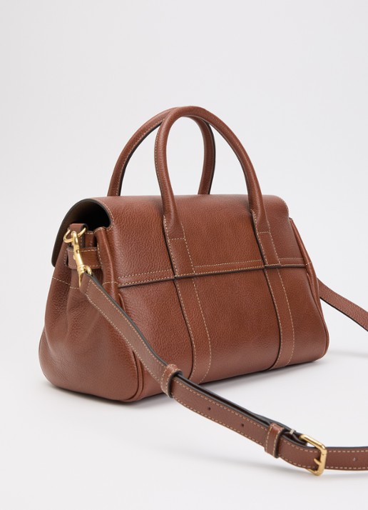 Mulberry Bayswater Small handtas van leer met afneembare schouderriem - achterkant 6 bruin