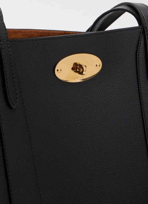 Mulberry Bayswater Small shopper van leer - detail 4 zwart