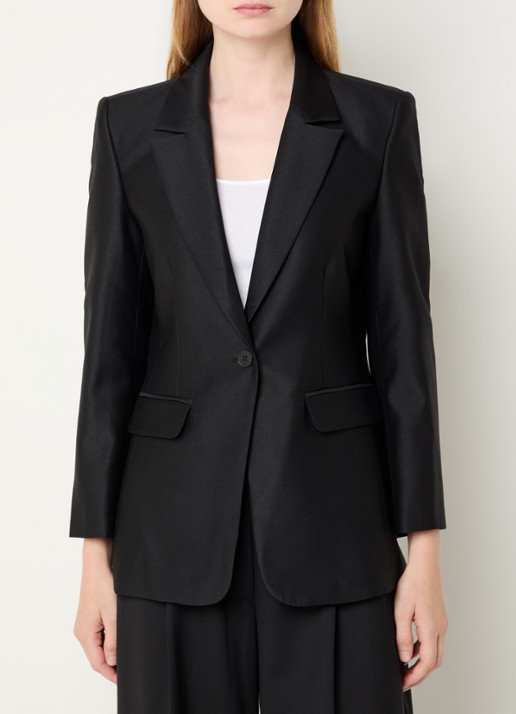 MUNTHE Rillo blazer met schoudervulling