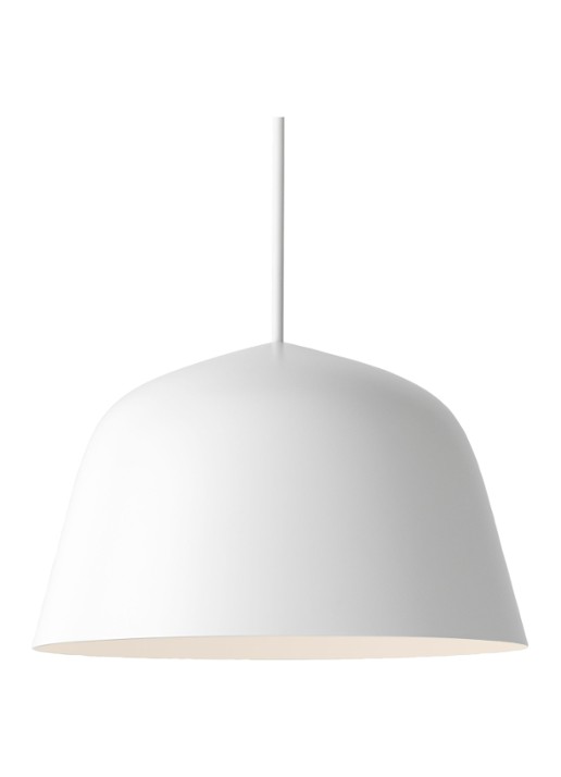 Muuto Ambit hanglamp Ø 25 cm - voorkant wit