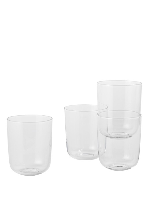 Muuto Corky Tall glas set van 4