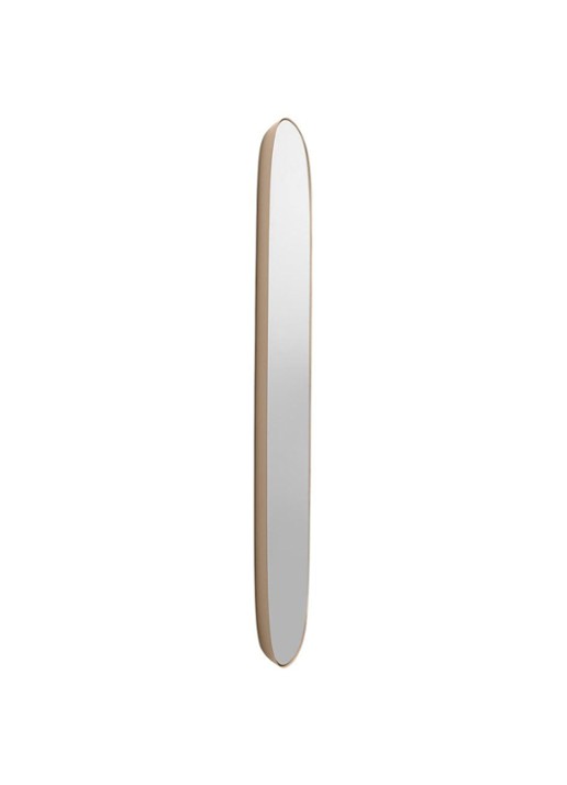 Muuto Framed wandspiegel 111,8 x 44,5 cm - achterkant lichtbruin