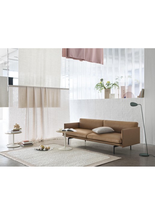 Muuto Leaf vloerlamp LED 118 cm - achterkant 3 bruin