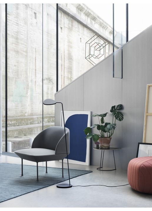 Muuto Leaf vloerlamp LED 118 cm - detail 5 groen