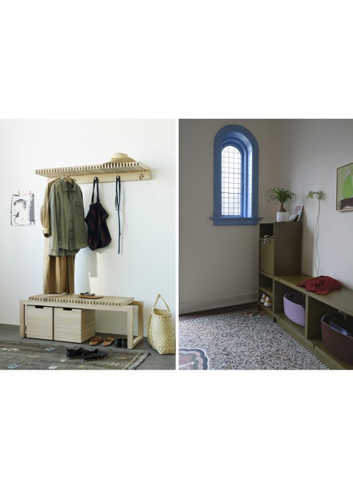Muuto Restore opbergmand 48 x 35 cm - detail 4 groen