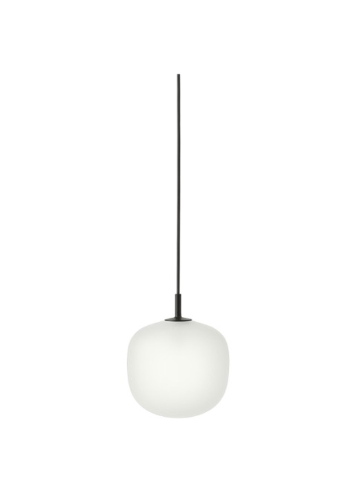 Muuto Rime hanglamp 22 cm - voorkant zwart