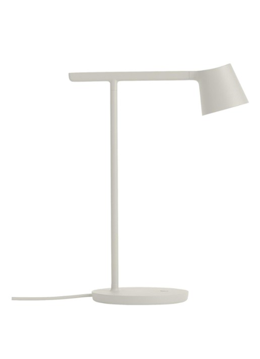 Muuto Tip tafellamp 40 cm - voorkant lichtgrijs