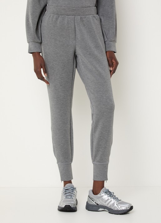 My Essential Wardrobe 22 high waist tapered fit  joggingbroek met steekzakken