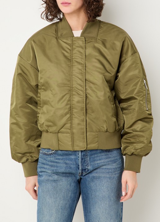 My Essential Wardrobe Helga bomberjack met ritszakken
