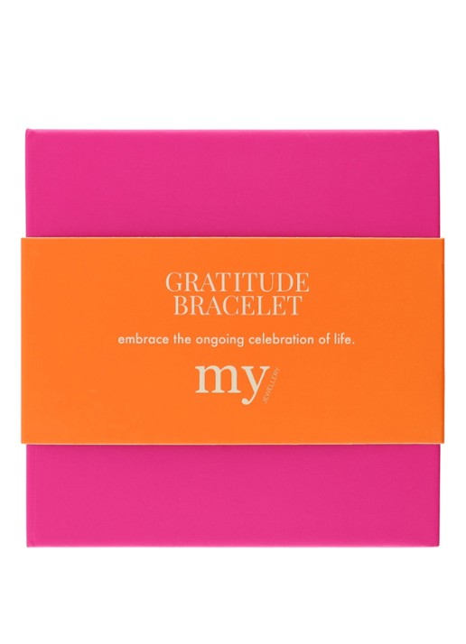 My Jewellery Gratitude armband  - detail 5 goud
