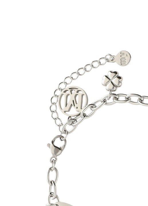 My Jewellery Love life bedelarmband  - detail 2 zilver