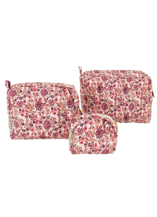 My Jewellery Toilettas met bloemenprint