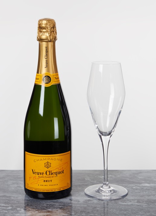 Nachtmann Champagneglas set van 4 - voorkant 3 transparant