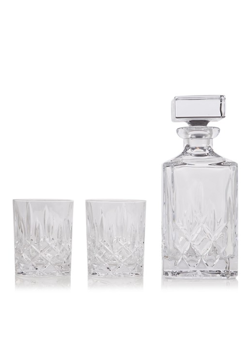 Nachtmann Noblesse karaf met whiskyglazen 3-delig