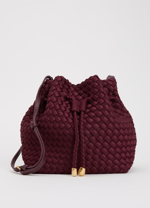 Naghedi Gramercy Medium crossbodytas met gevlochten detail